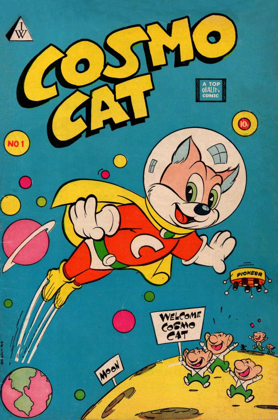 Book Cover For Cosmo Cat 1