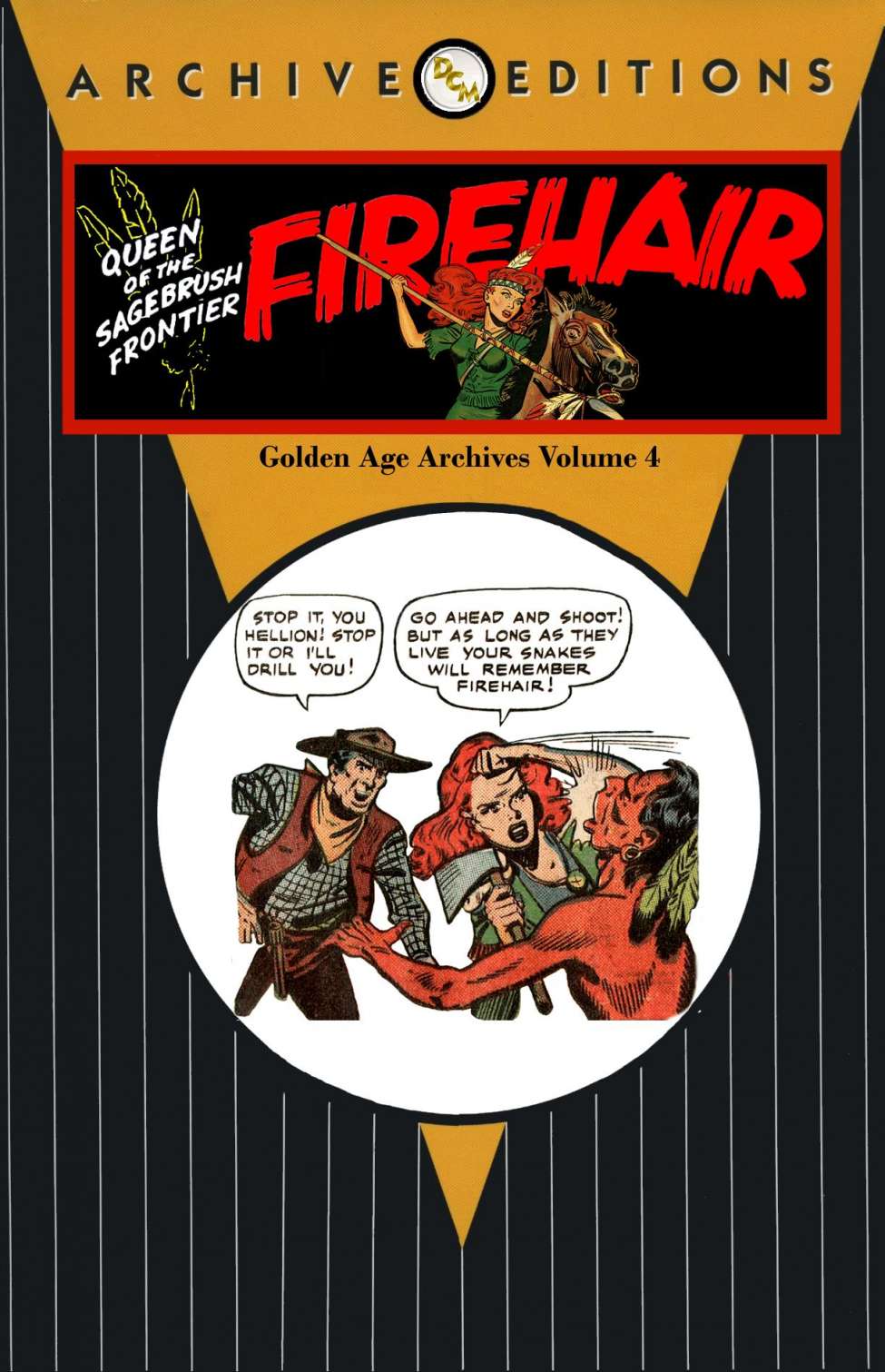Book Cover For Firehair Golden Age Archives V4
