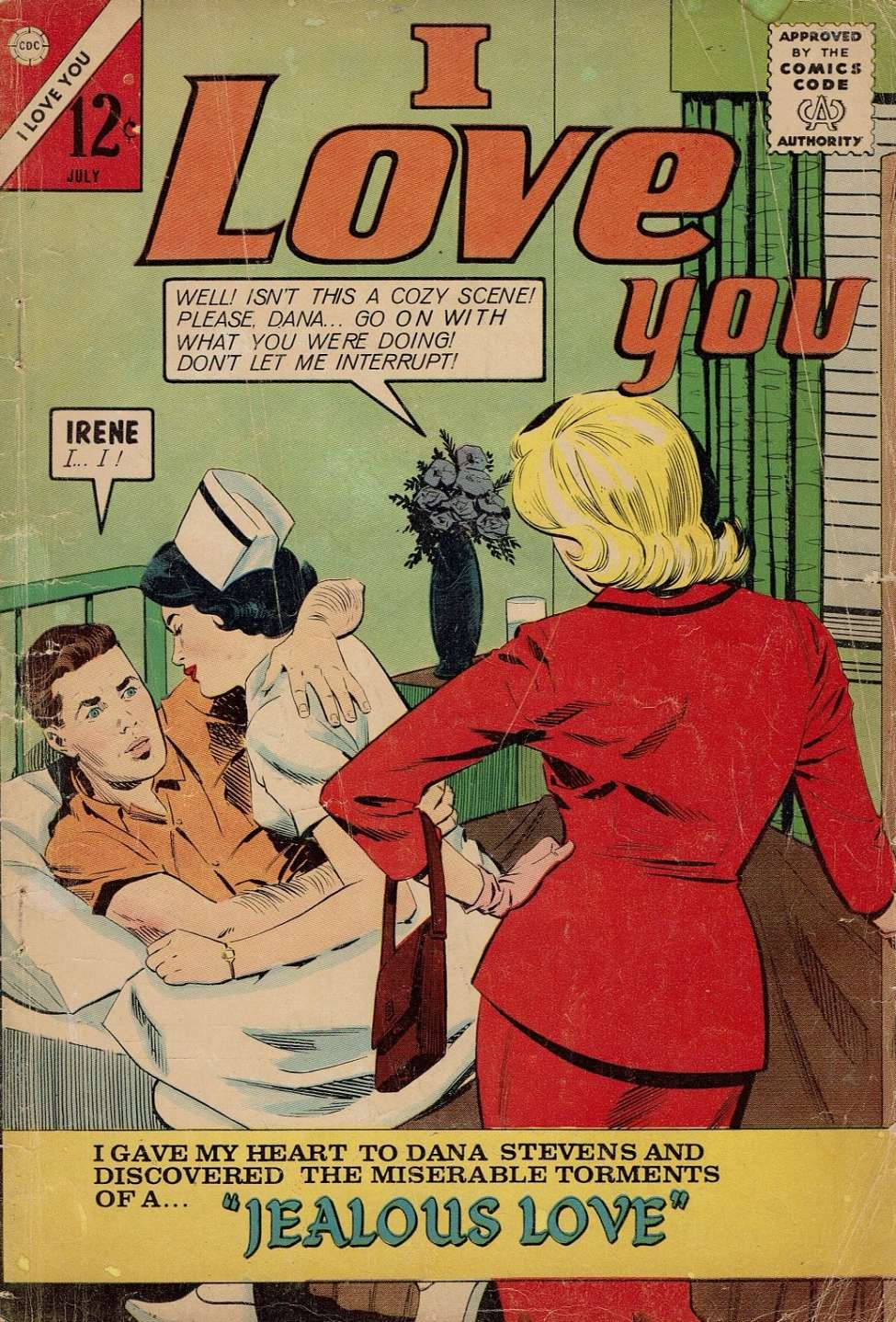 Comic Book Cover For I Love You 52