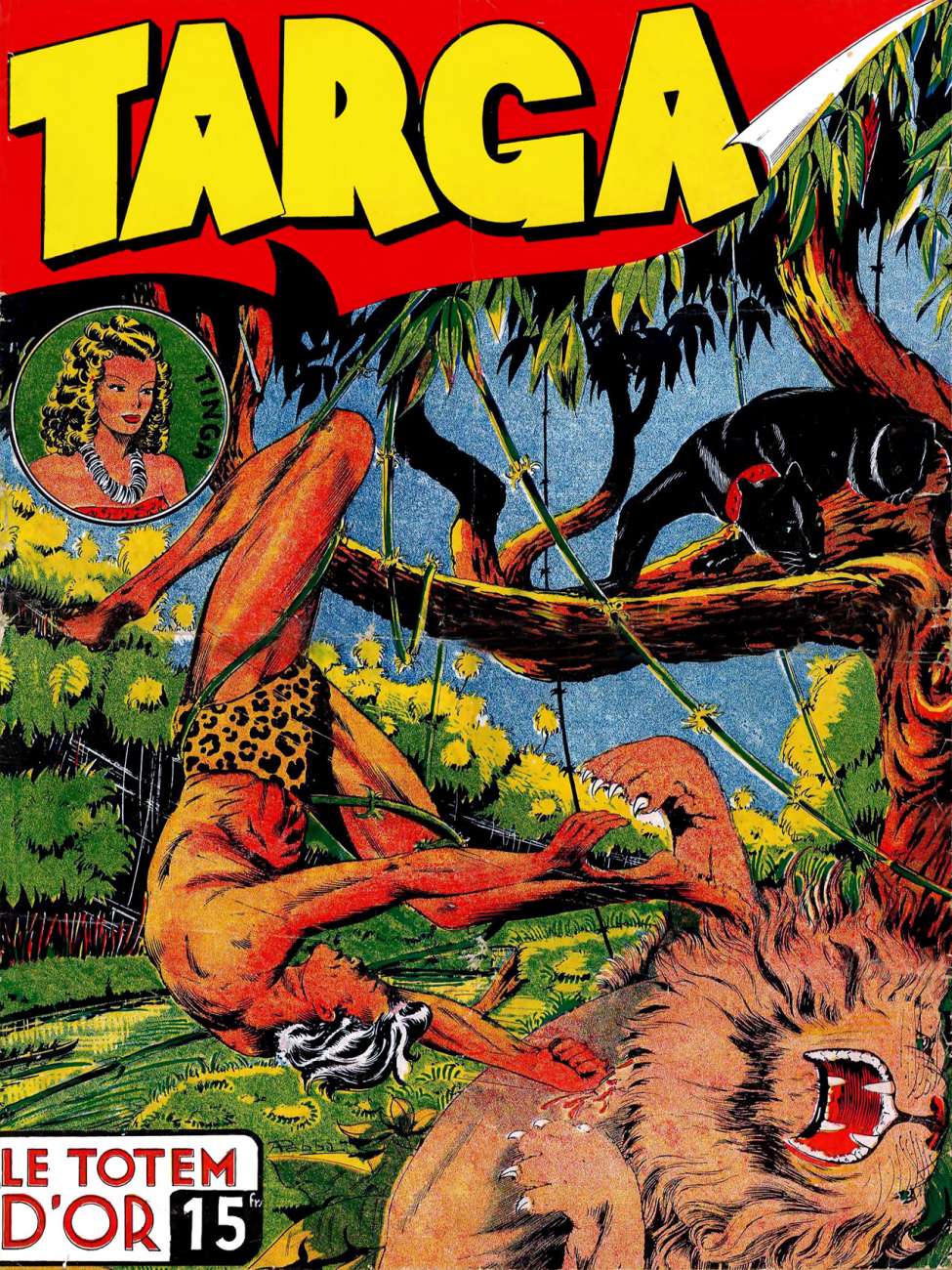Comic Book Cover For Targa 1 - Le totem d'or