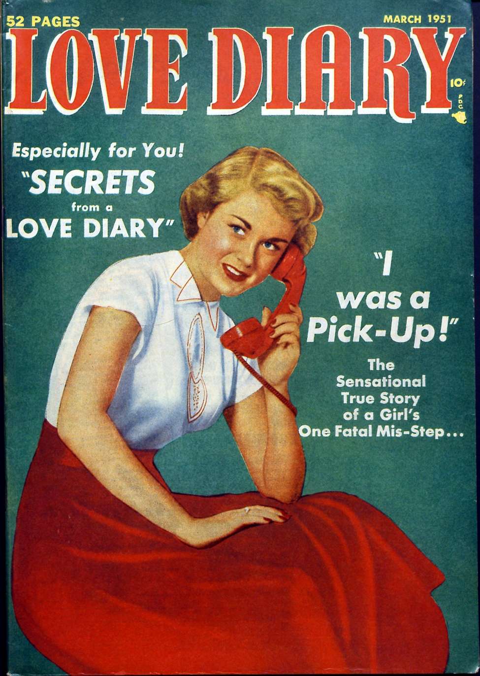 Comic Book Cover For Love Diary 14