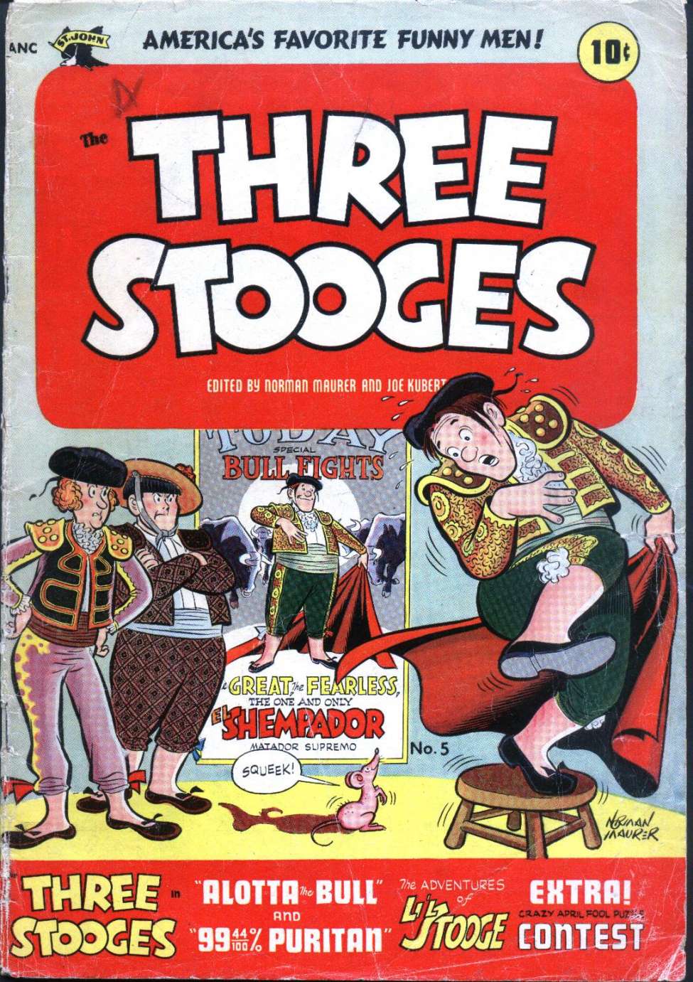 Book Cover For The Three Stooges 5