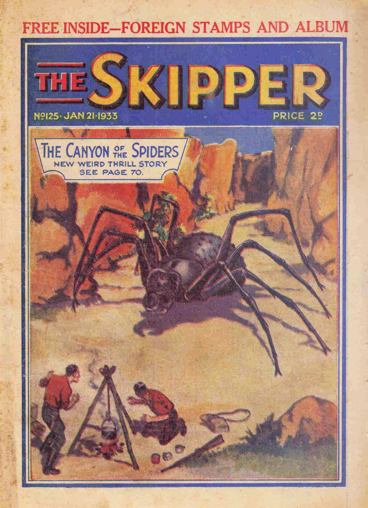 Book Cover For The Skipper 125