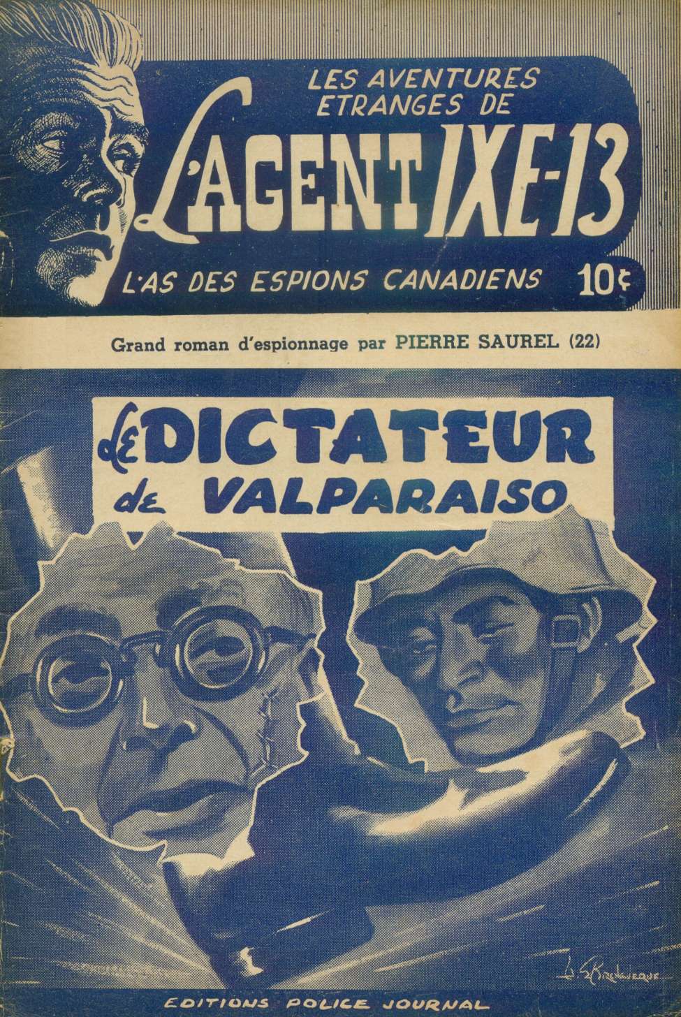 Book Cover For L'Agent IXE-13 v2 22 - Le dictateur de Valparaiso