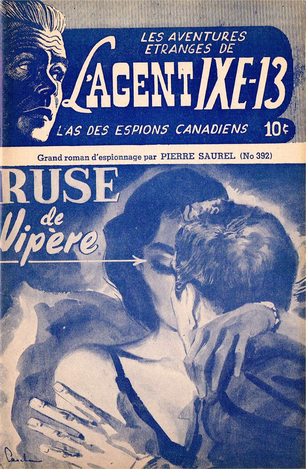 Book Cover For L'Agent IXE-13 v2 392 - Ruse de vipère