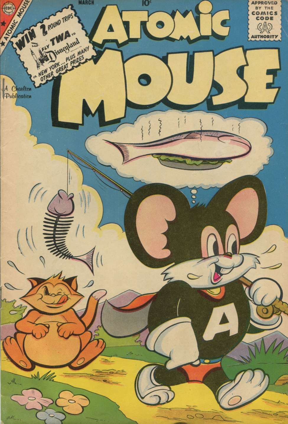 Comic Book Cover For Atomic Mouse 35