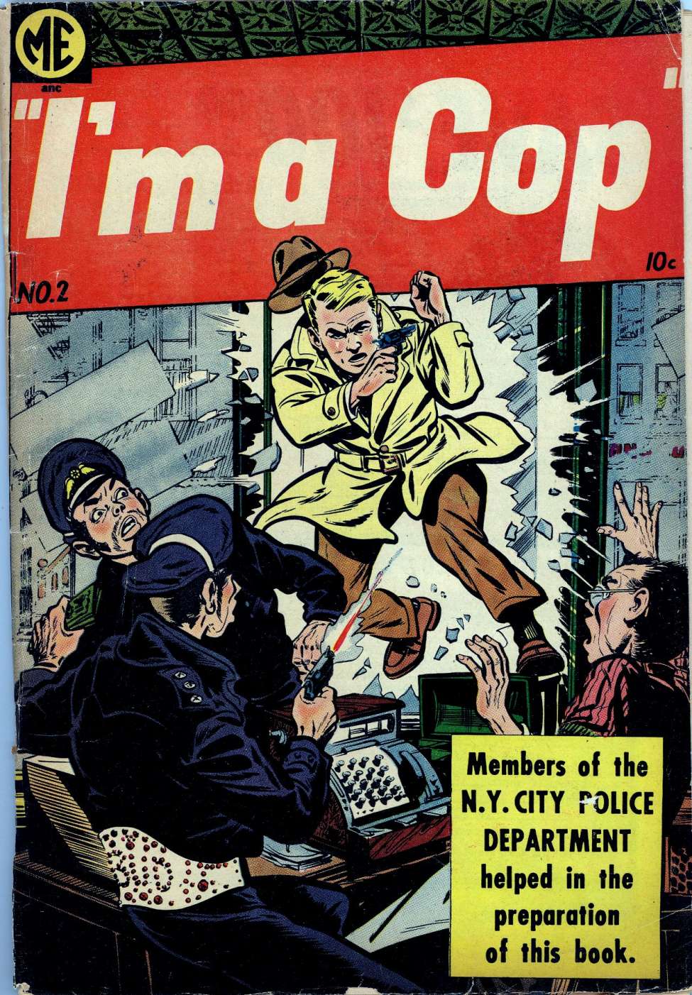 Comic Book Cover For I'm a Cop 2 (A-1 126)