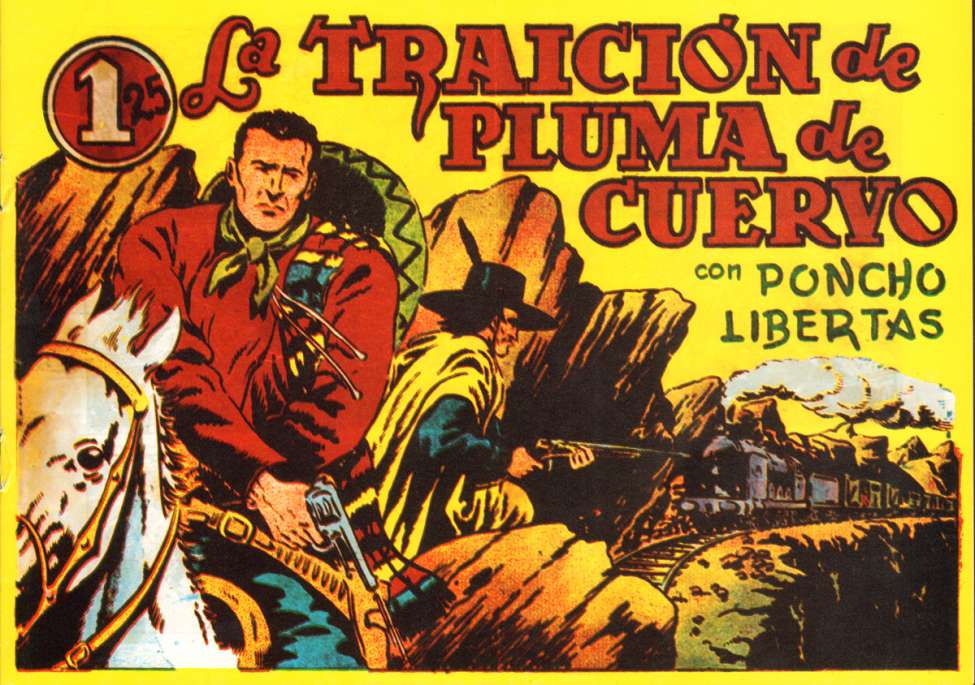 Comic Book Cover For Poncho Libertas 4 - La Traición de Pluma de Cuervo