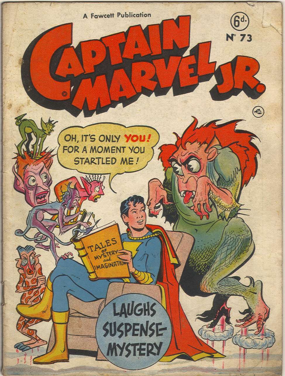 Book Cover For Captain Marvel Jr. 73