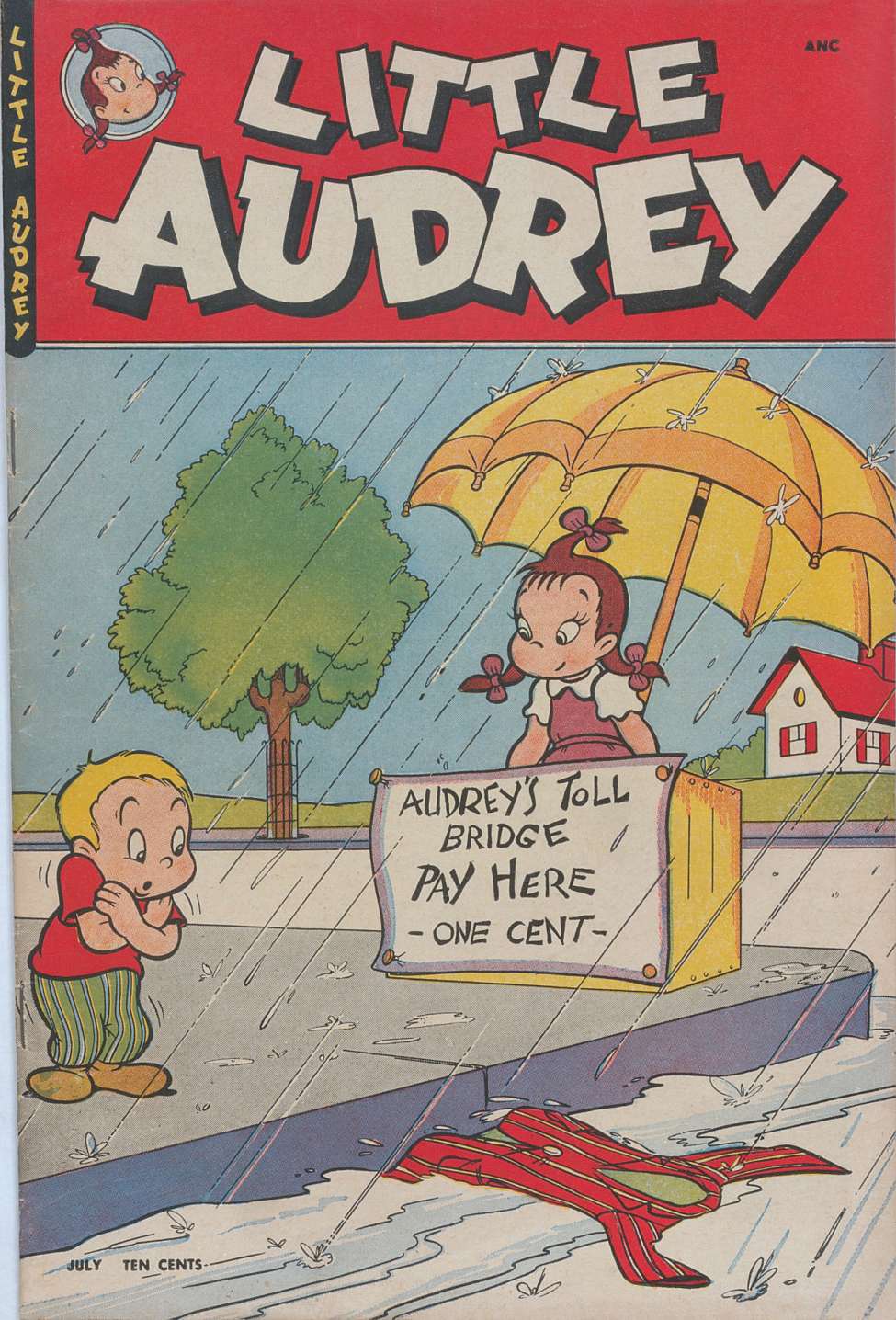 Comic Book Cover For Little Audrey 6