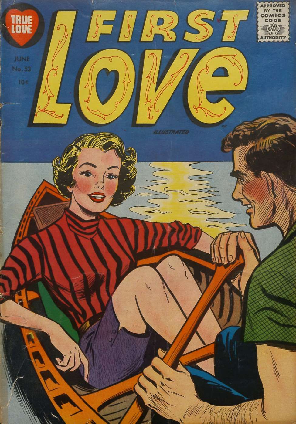 Comic Book Cover For First Love Illustrated 53