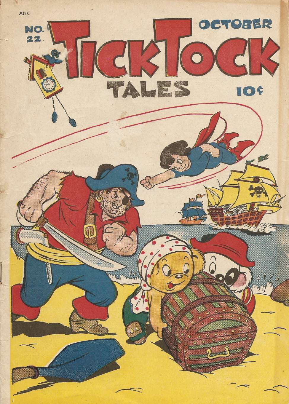 Comic Book Cover For Tick Tock Tales 22
