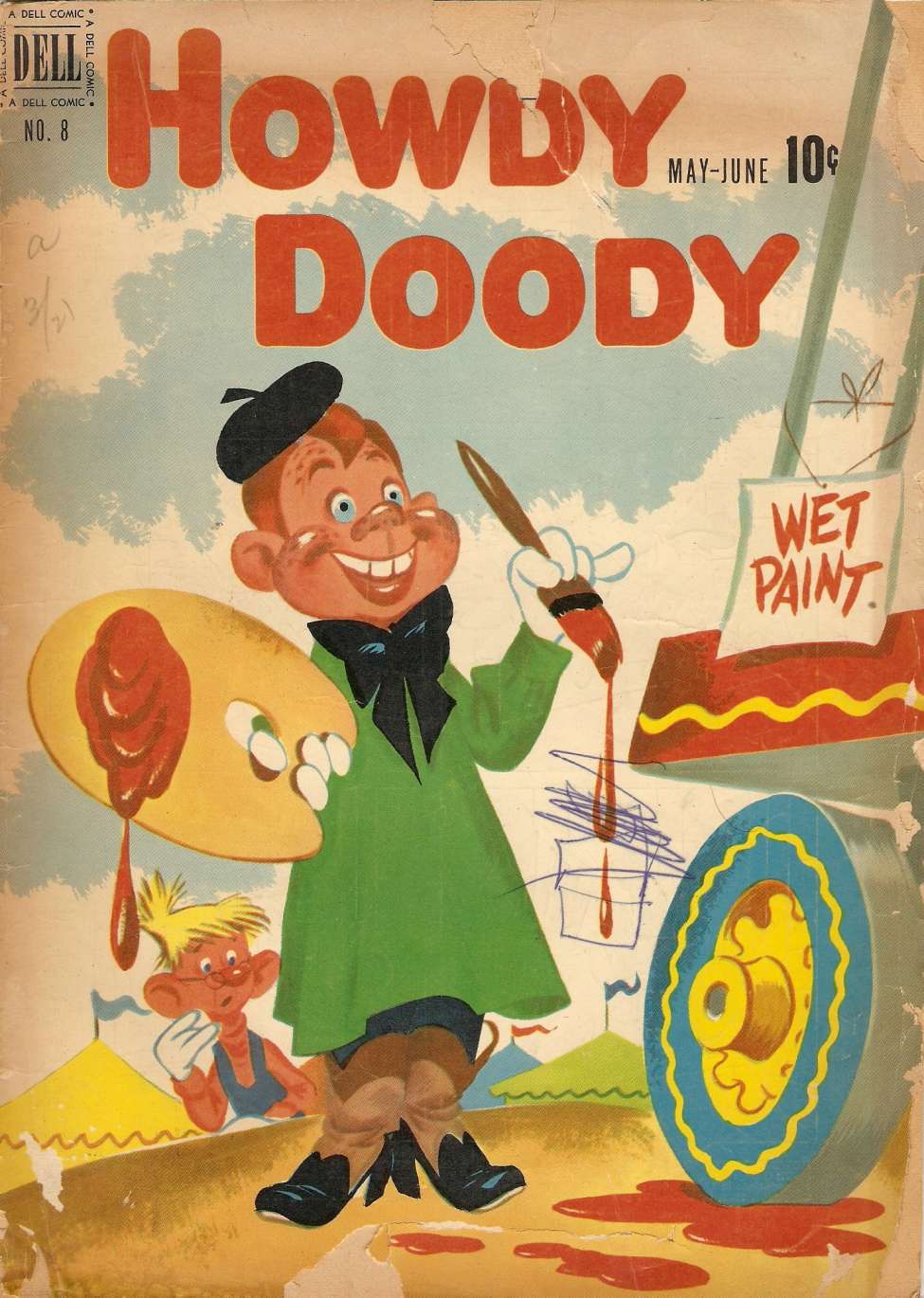Comic Book Cover For Howdy Doody 8