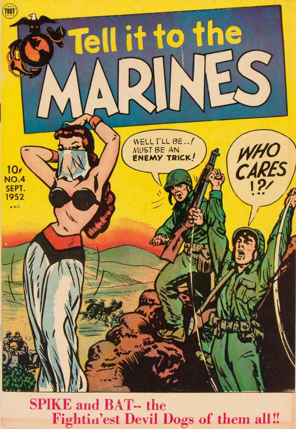 Book Cover For Tell It to the Marines 4