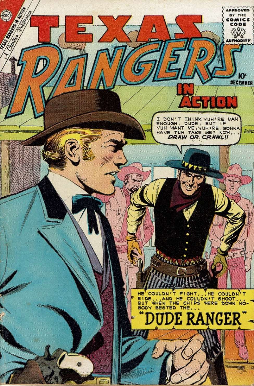 Comic Book Cover For Texas Rangers in Action 25 - Version 2