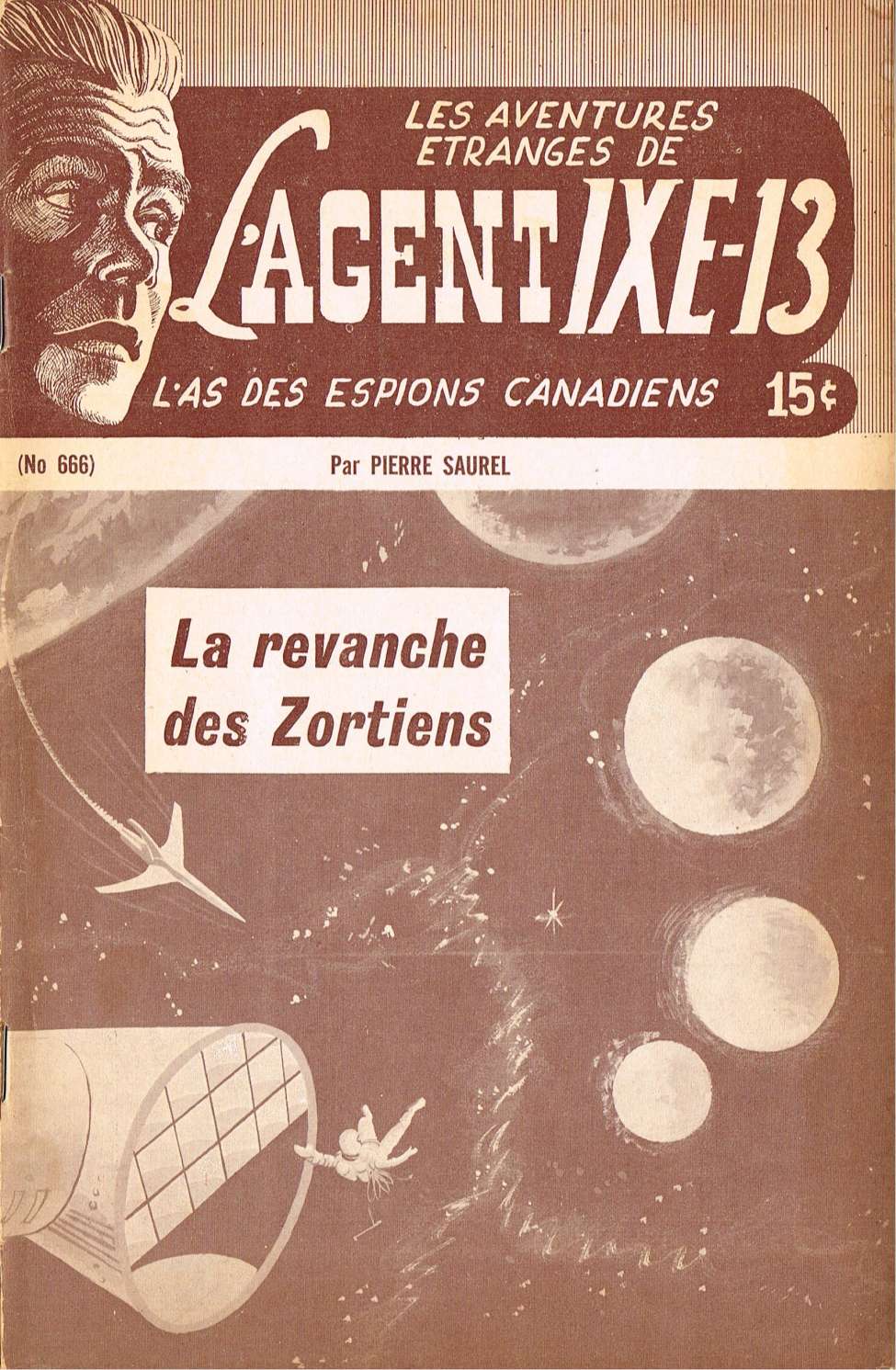 Book Cover For L'Agent IXE-13 v2 666 - La revanche des Zortiens