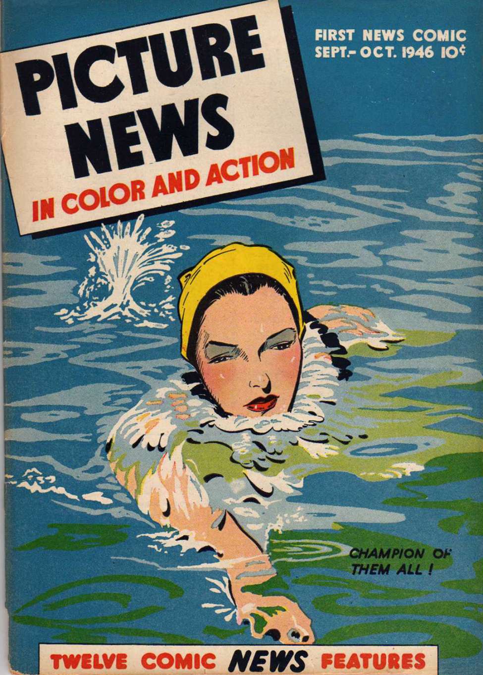 Comic Book Cover For Picture News 8