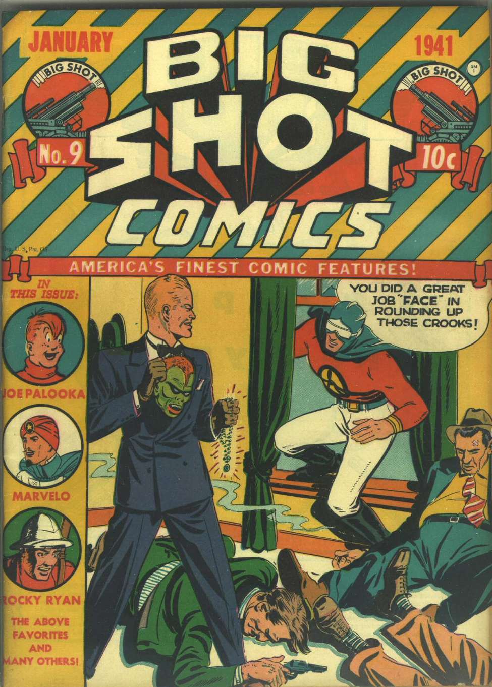 Comic Book Cover For Big Shot 9