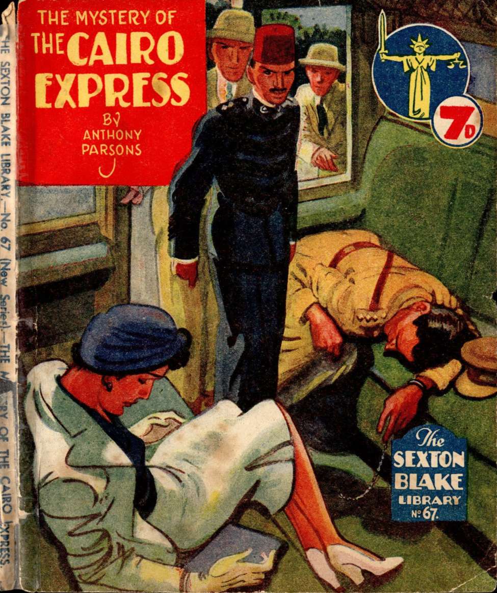 Comic Book Cover For Sexton Blake Library S3 67 - The Mystery of the Cairo Express