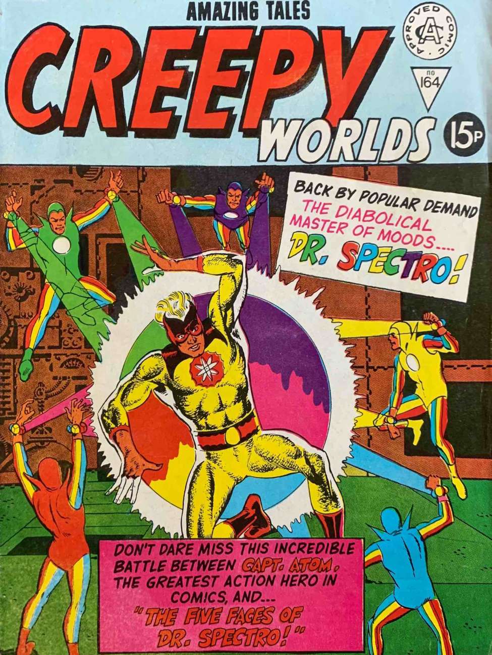 Book Cover For Creepy Worlds 164