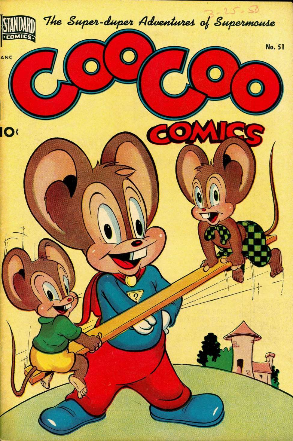 Comic Book Cover For Coo Coo Comics 51