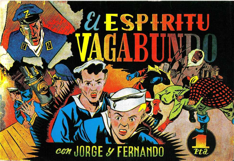 Book Cover For Jorge y Fernando 90 - El espíritu vagabundo