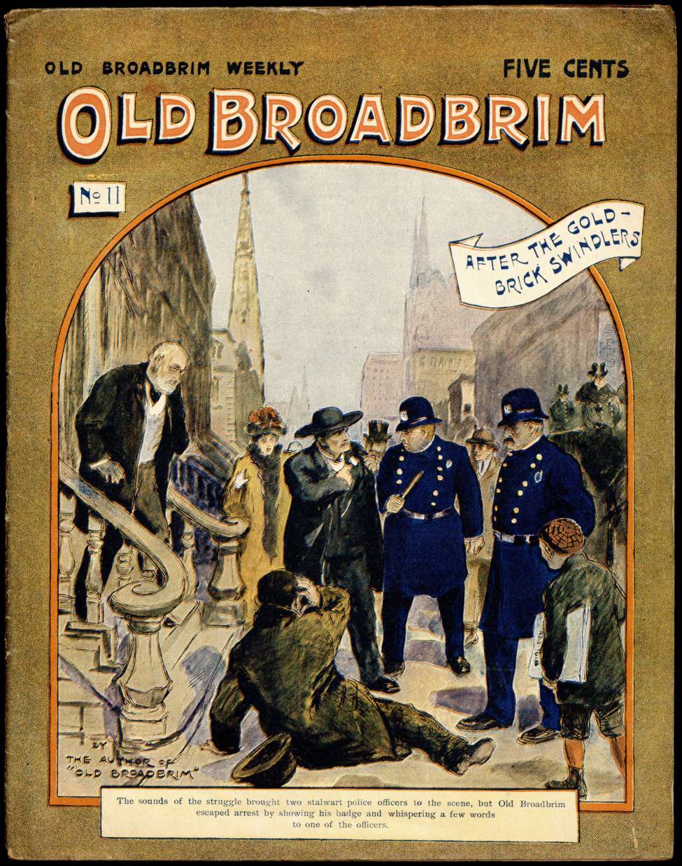 Book Cover For Old Broadbrim Weekly 11 - Old Broadbrim After the Gold-Brick Swindlers