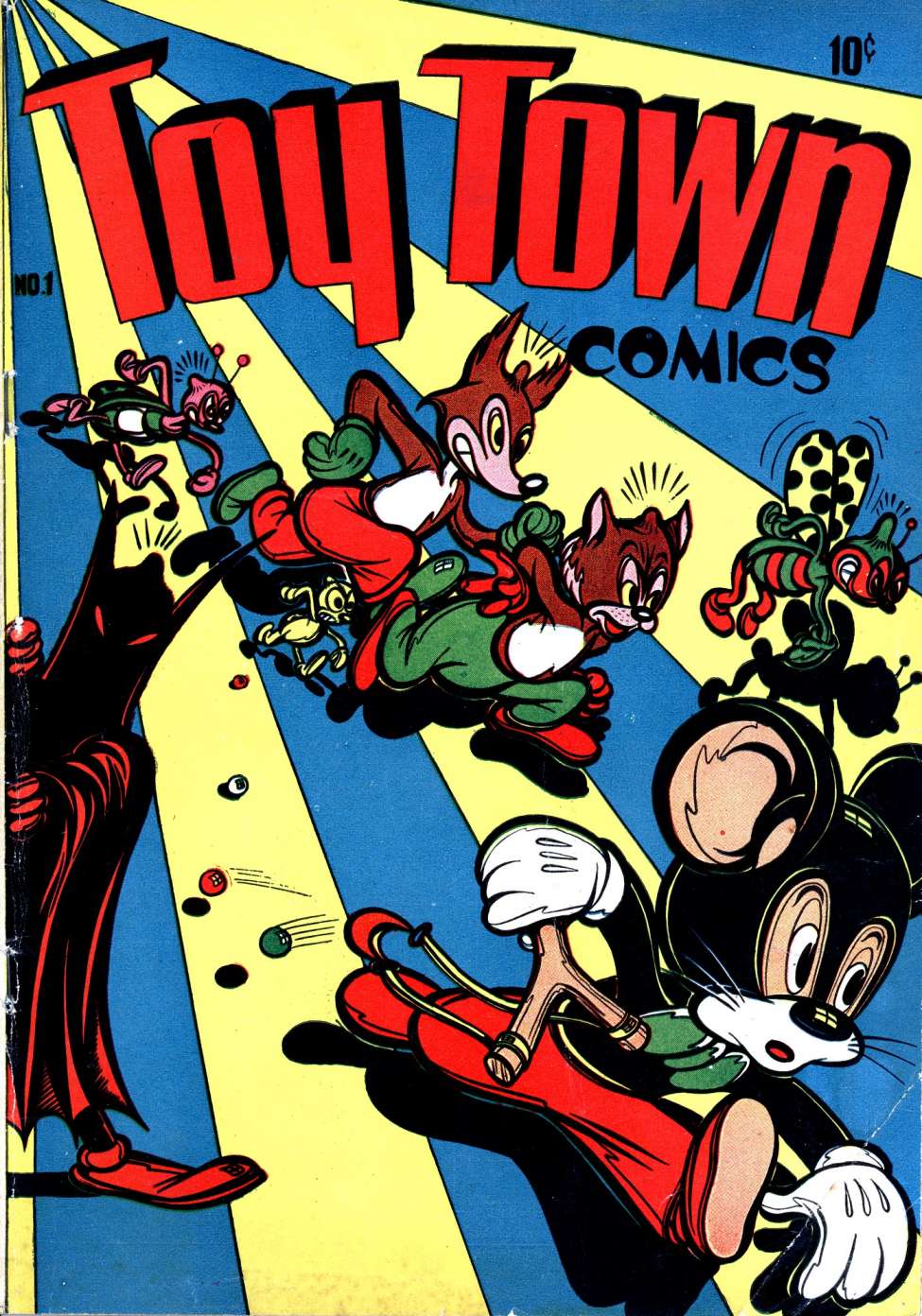Book Cover For Toytown Comics 1