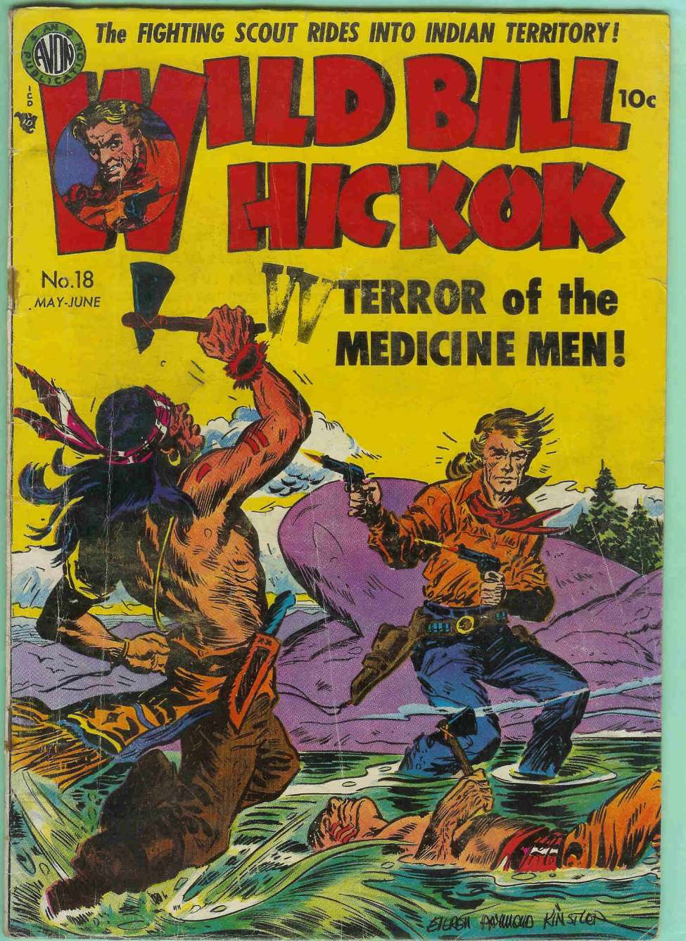 Comic Book Cover For Wild Bill Hickok 18