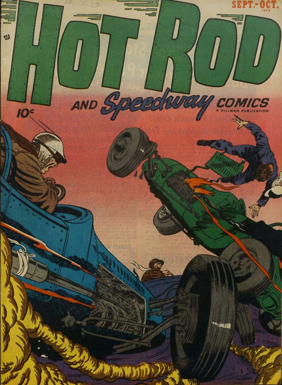 Book Cover For Hot Rod and Speedway Comics 2