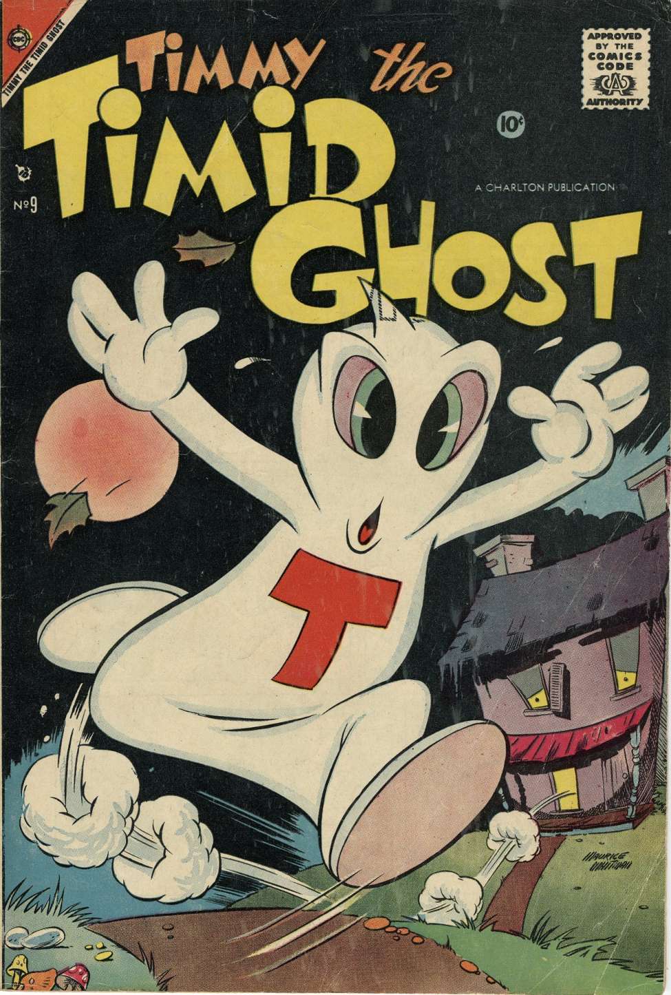 Comic Book Cover For Timmy the Timid Ghost 9