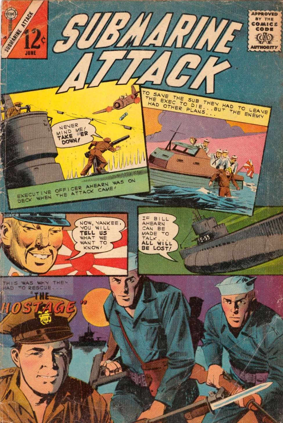 Book Cover For Submarine Attack 50