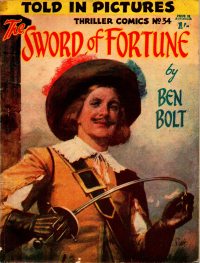 Large Thumbnail For Thriller Comics 34 - The Sword of Fortune - Ben Bolt