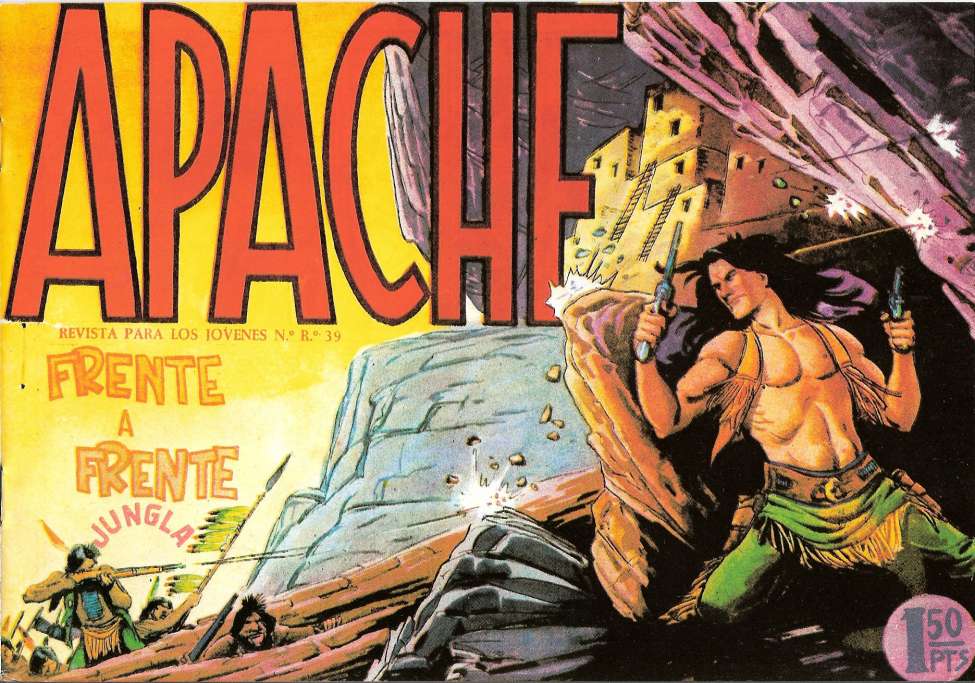 Comic Book Cover For Apache 8 - Frente a Frente