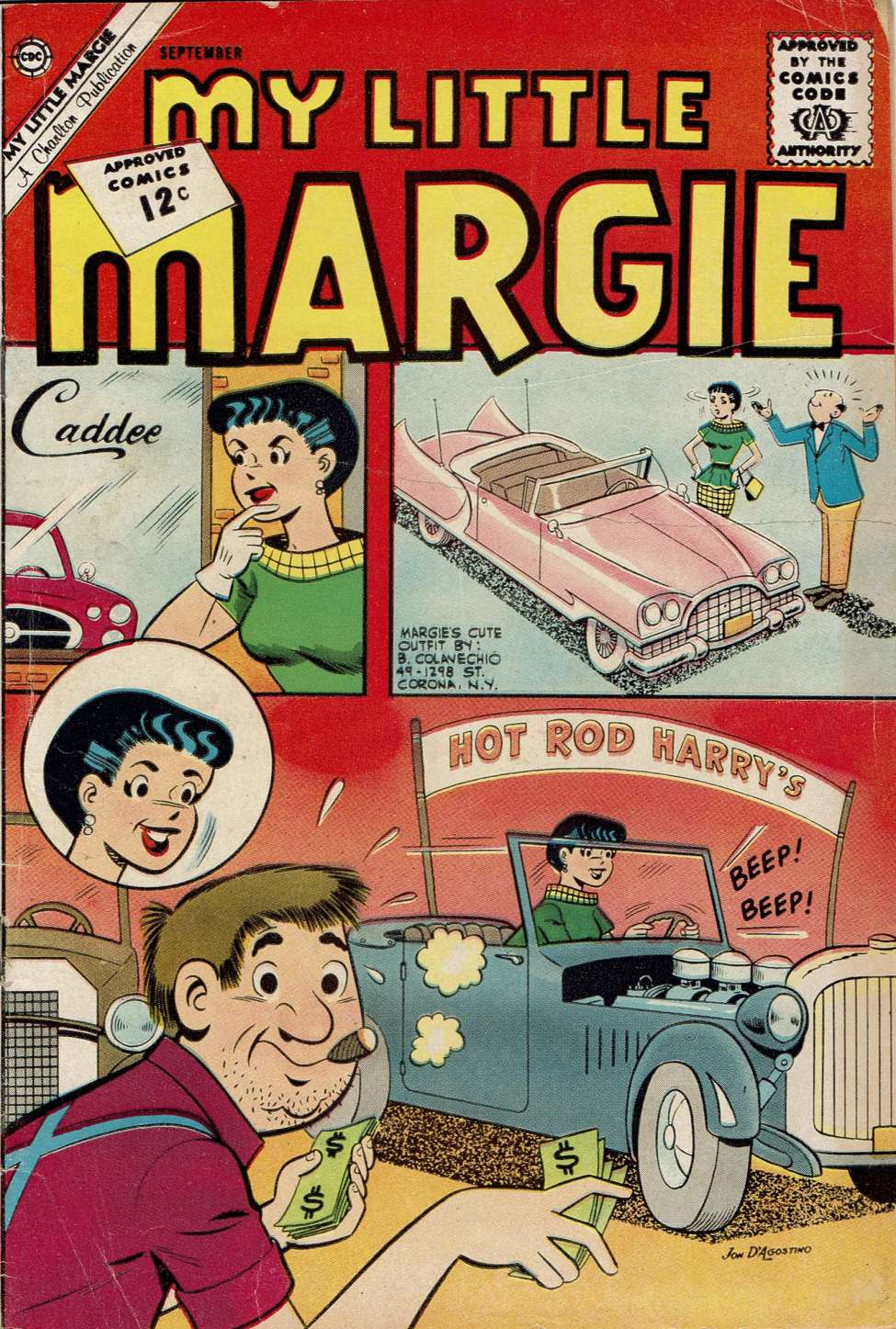 Book Cover For My Little Margie 43