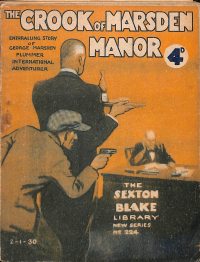 Large Thumbnail For Sexton Blake Library S2 224 - The Crook of Marsden Manor