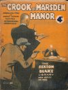 Cover For Sexton Blake Library S2 224 - The Crook of Marsden Manor