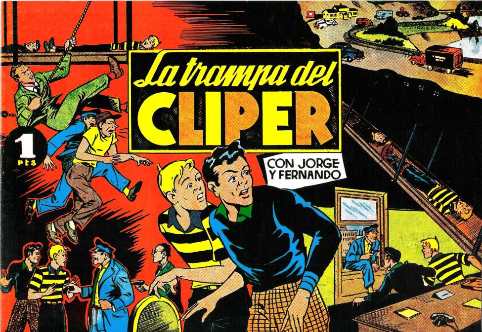 Comic Book Cover For Jorge y Fernando 80 - La trampa del clíper