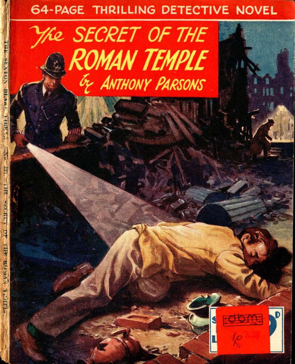 Comic Book Cover For Sexton Blake Library S3 337 - The Secret of the Roman Temple