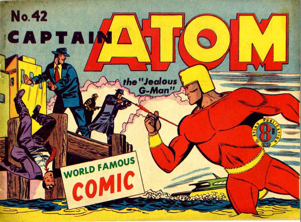 Book Cover For Captain Atom 42