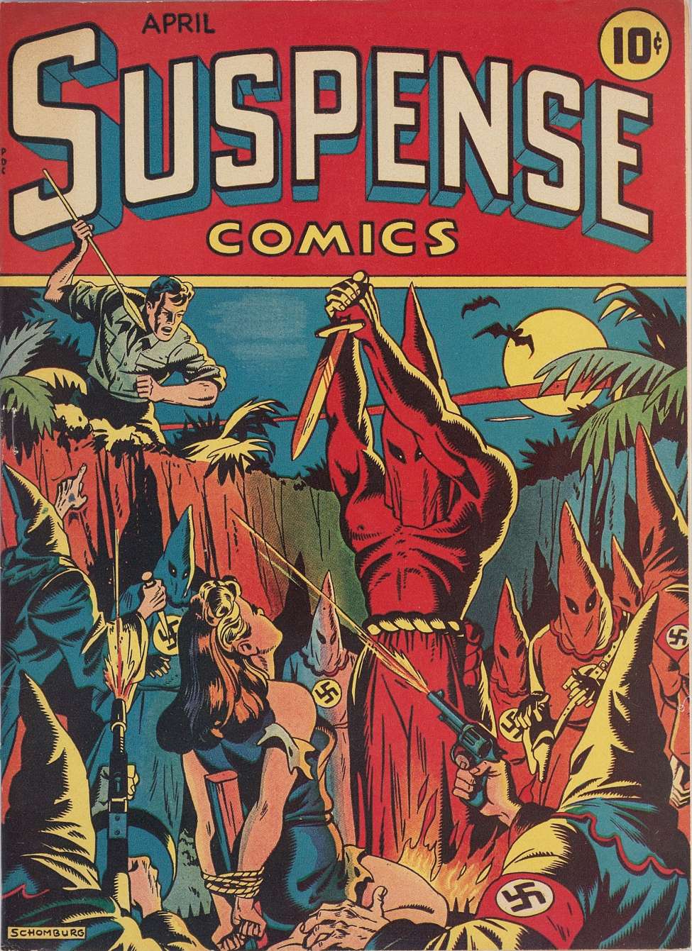 Book Cover For Suspense Comics 3 - Version 1