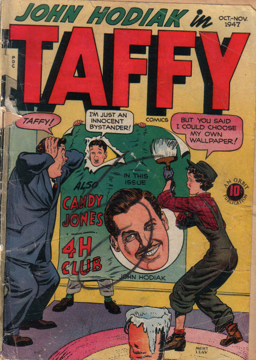 Comic Book Cover For Taffy Comics 10 - Version 1