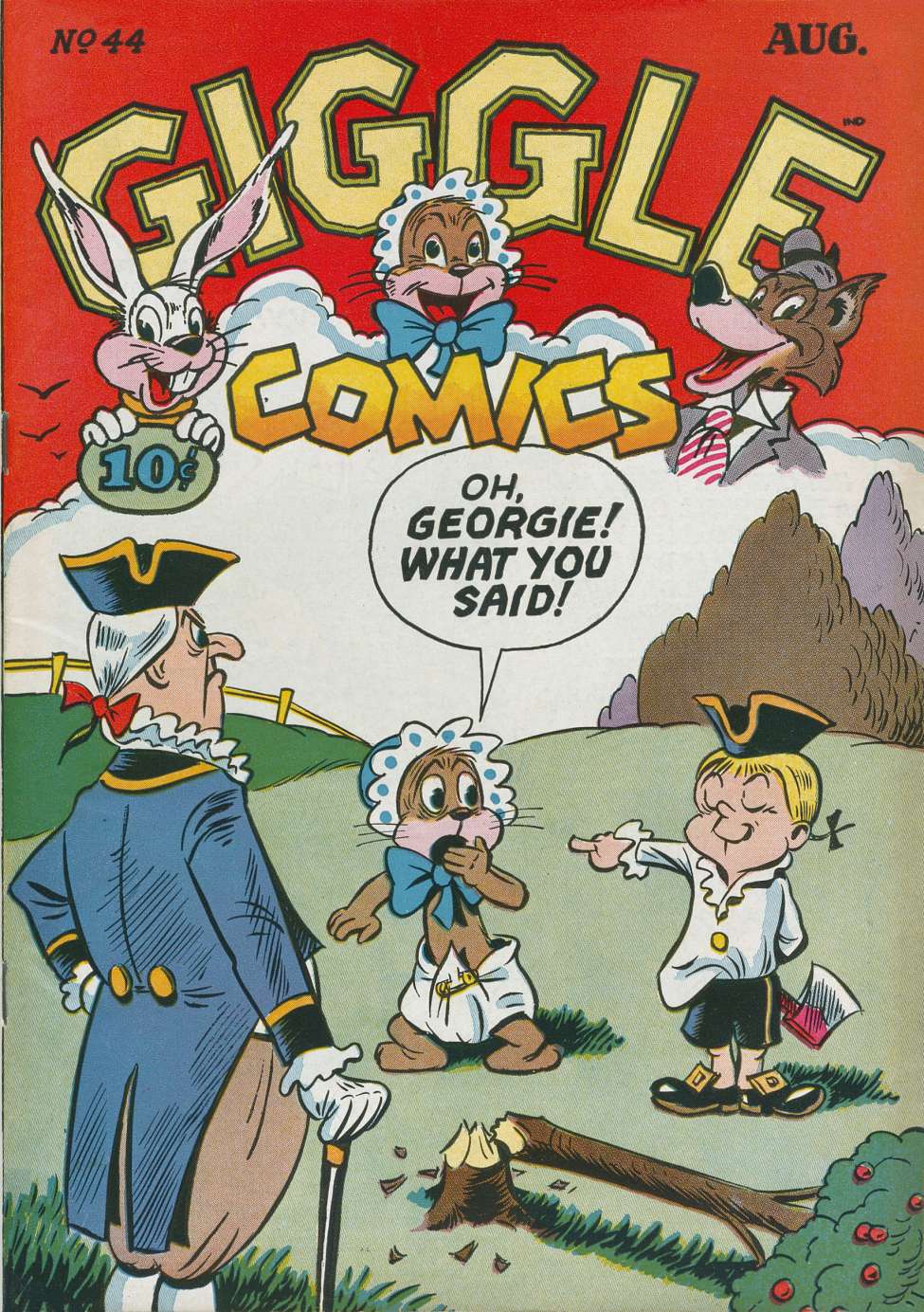 Book Cover For Giggle Comics 44