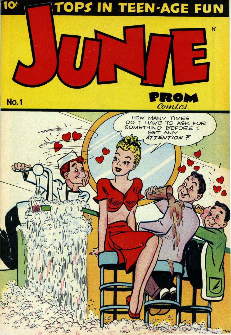 Comic Book Cover For Junie Prom Comics 1 alt - Version 2