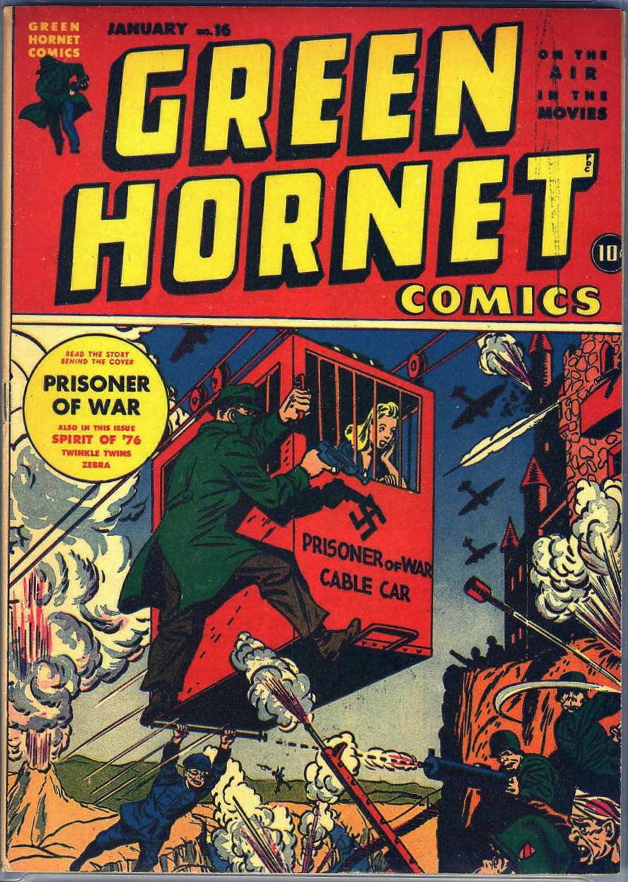 Comic Book Cover For Green Hornet Comics 16