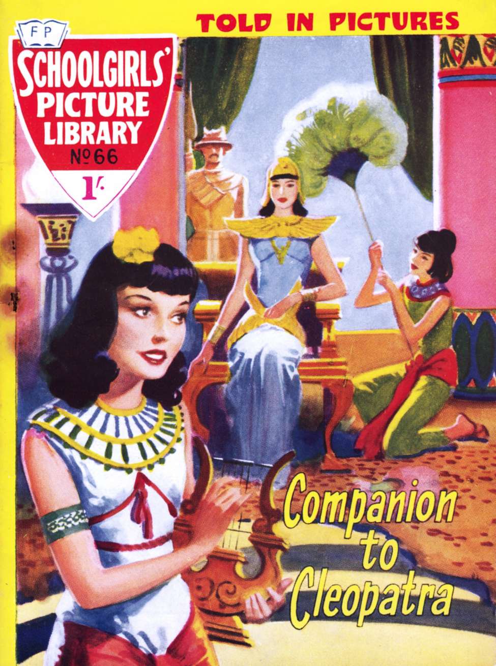 Book Cover For Schoolgirls' Picture Library 66 - Companion to Cleopatra