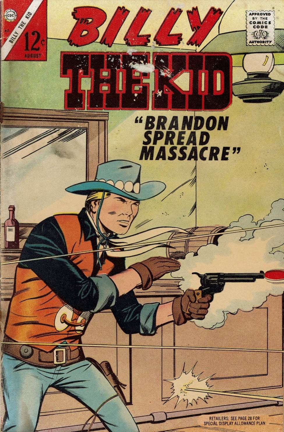 Comic Book Cover For Billy the Kid 62