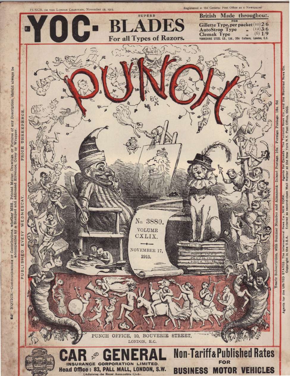Book Cover For Punch v149 3880