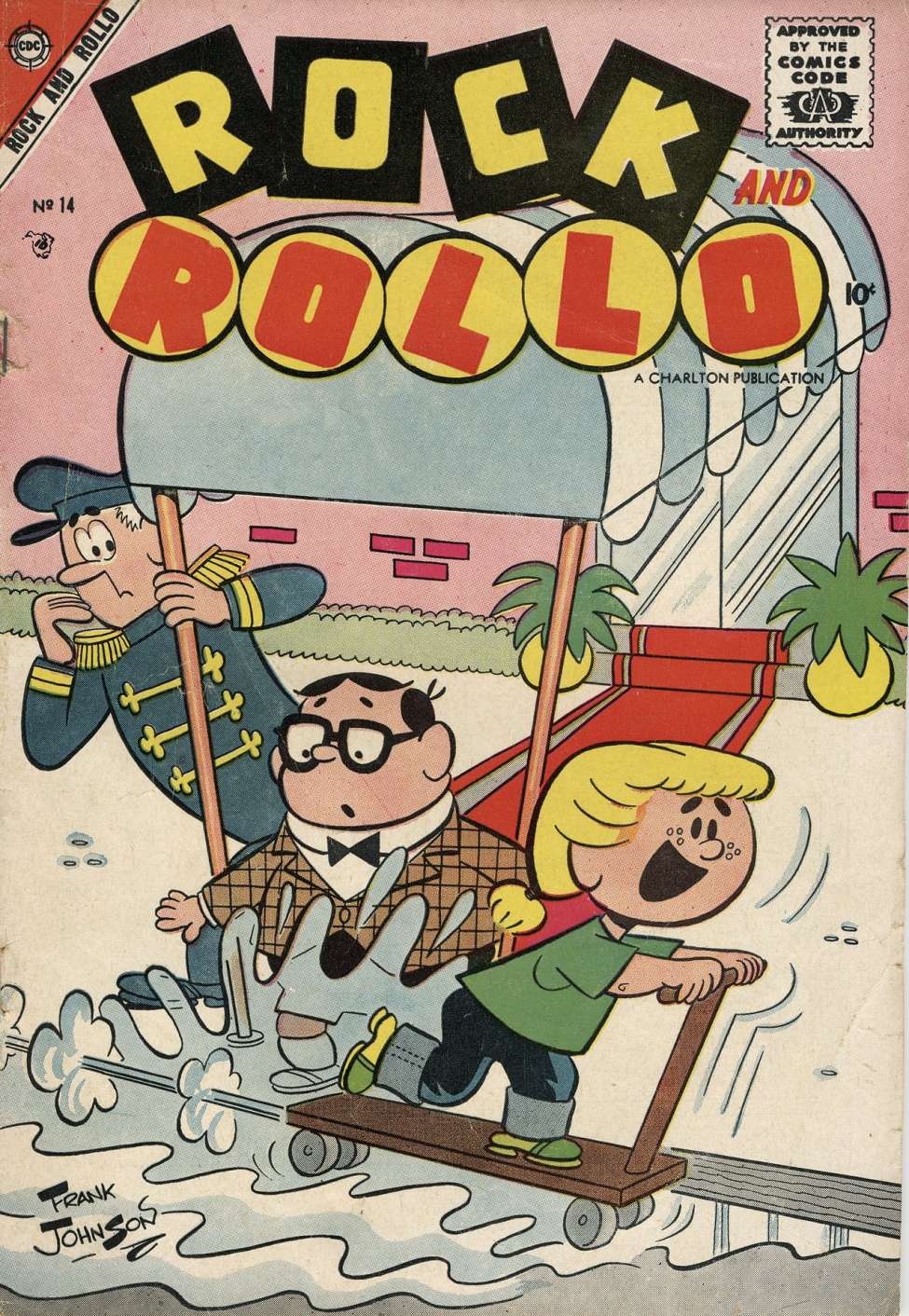 Comic Book Cover For Rock and Rollo 14
