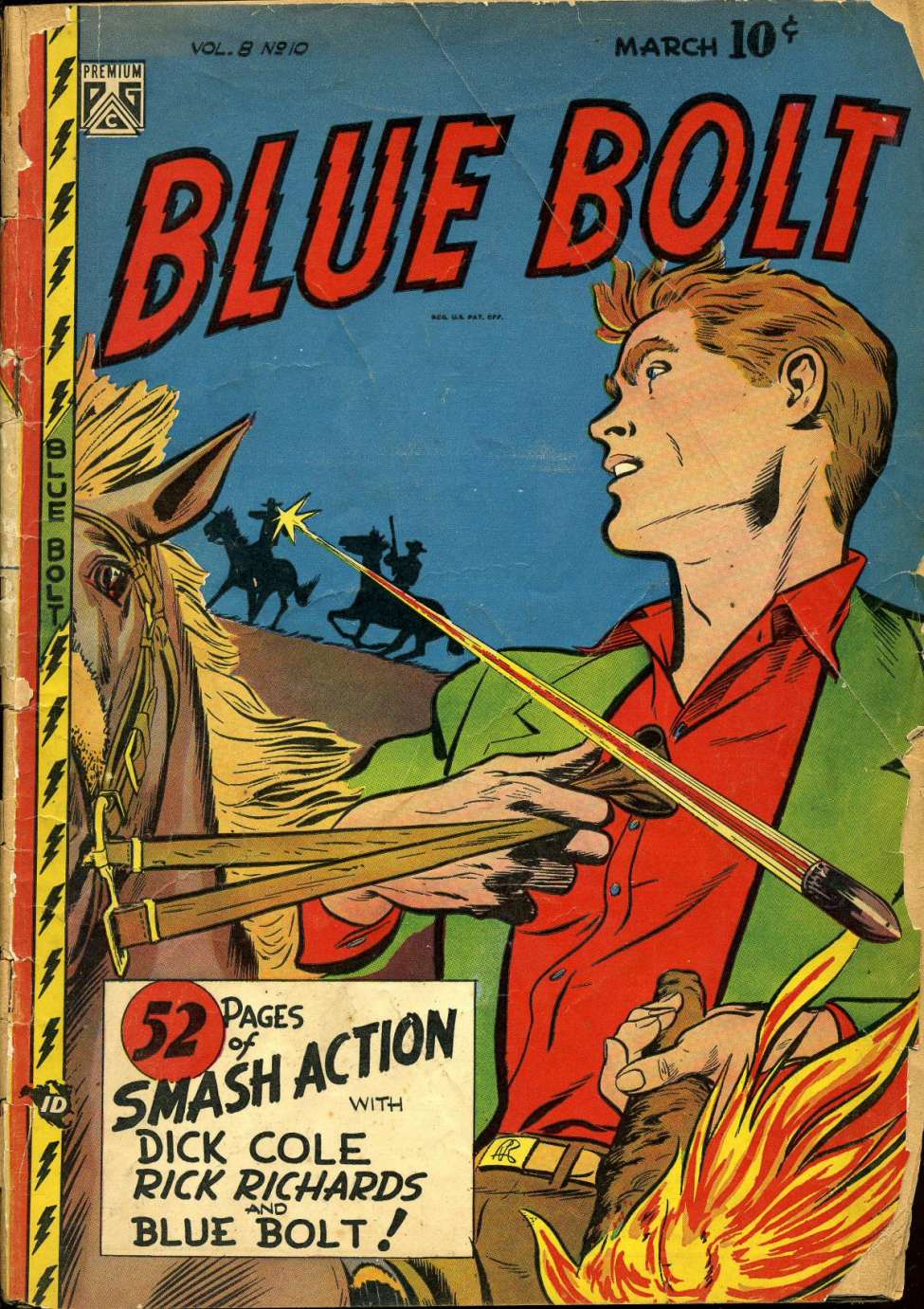 Book Cover For Blue Bolt v8 10